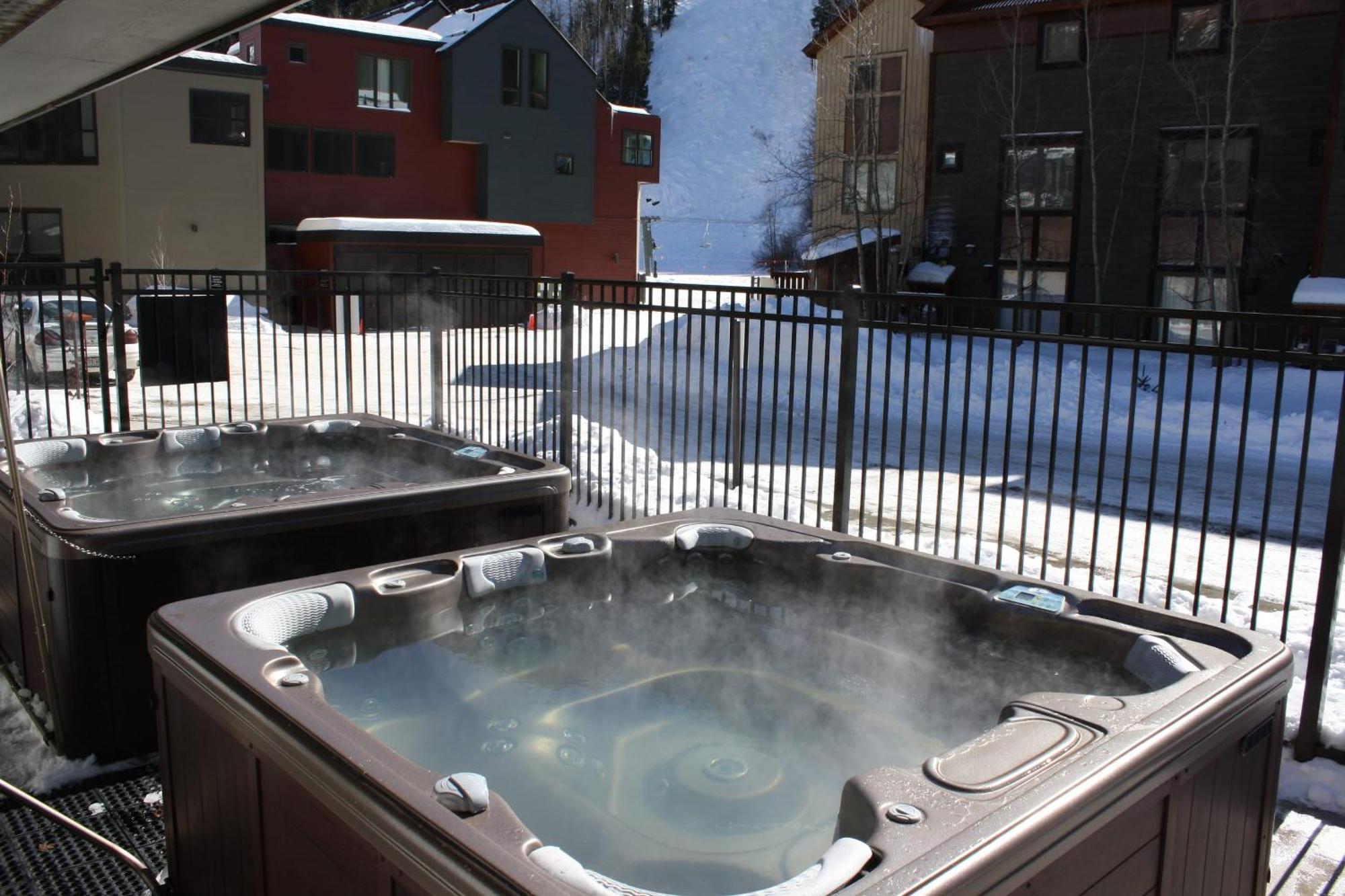 Cimarron Lodge 50 By Avantstay Ski-Inski-Out Property In Complex W Two Hot Tubs 텔루라이드 외부 사진